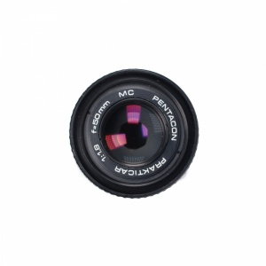 Used Pentacon Prakticar 50mm F1.8 Lens skearsphoto.com